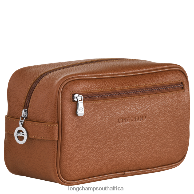 Le Foulonne Toiletry case Caramel Bags Longchamp Men 6D0H6J874