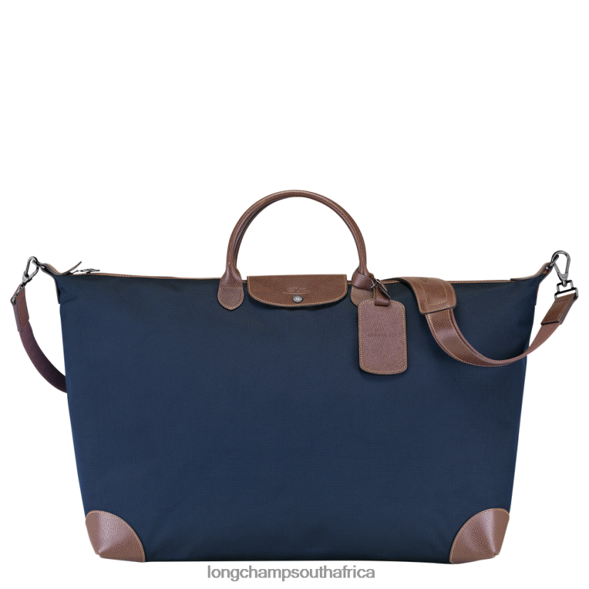 Boxford Travel bag Blue Bags Longchamp Men 6D0H6J773