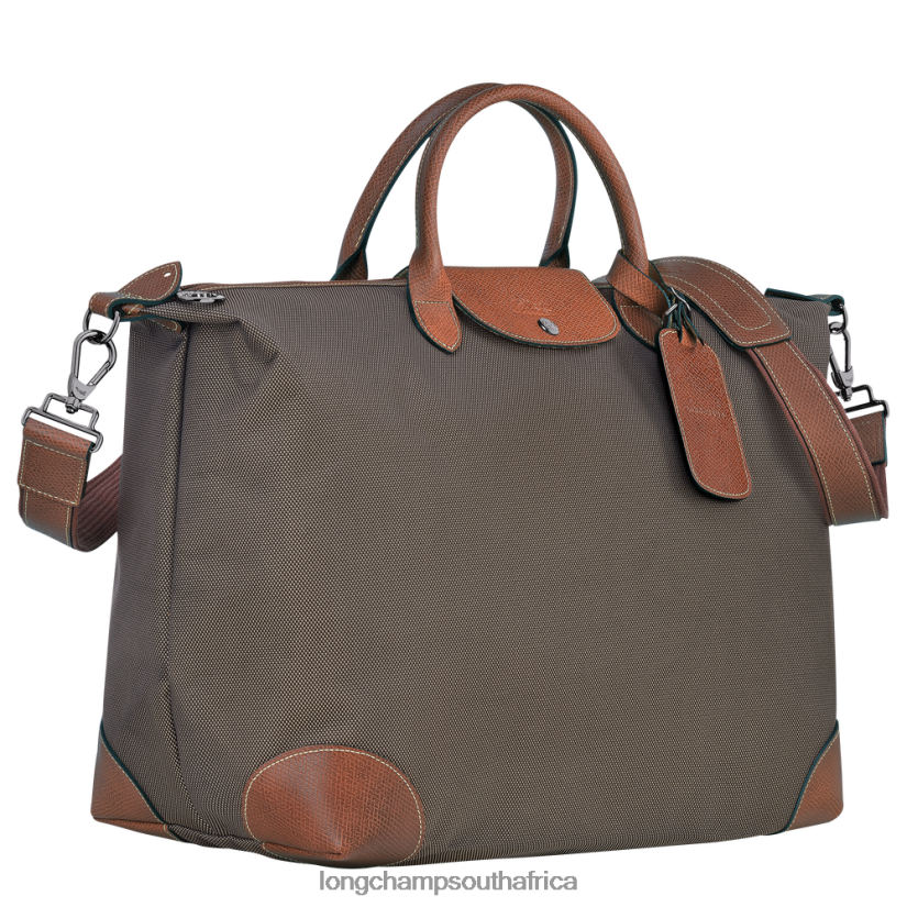 Boxford Travel bag Brown Bags Longchamp Men 6D0H6J769