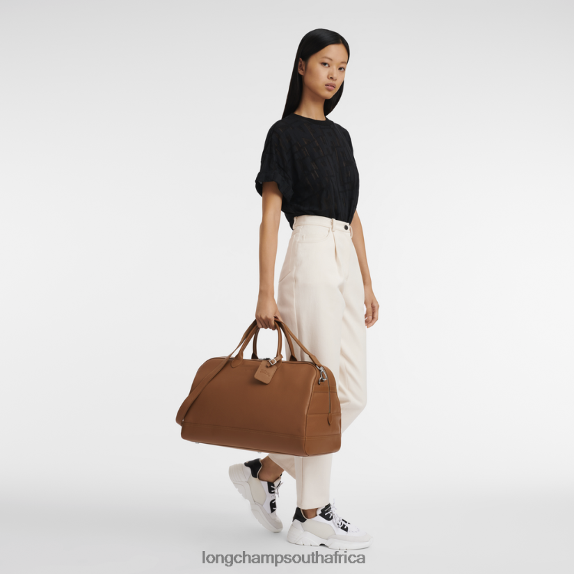 Le Foulonne Travel bag Caramel Bags Longchamp Men 6D0H6J825