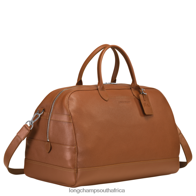 Le Foulonne Travel bag Caramel Bags Longchamp Men 6D0H6J825