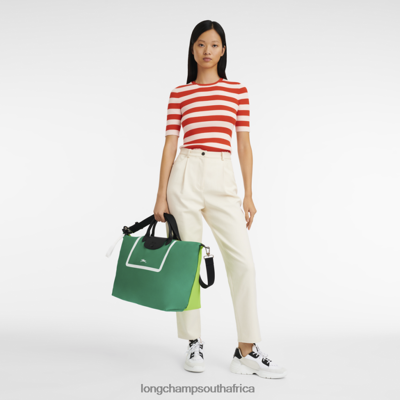 Le Pliage Collection Travel bag Grass/Green Light Bags Longchamp Men 6D0H6J777