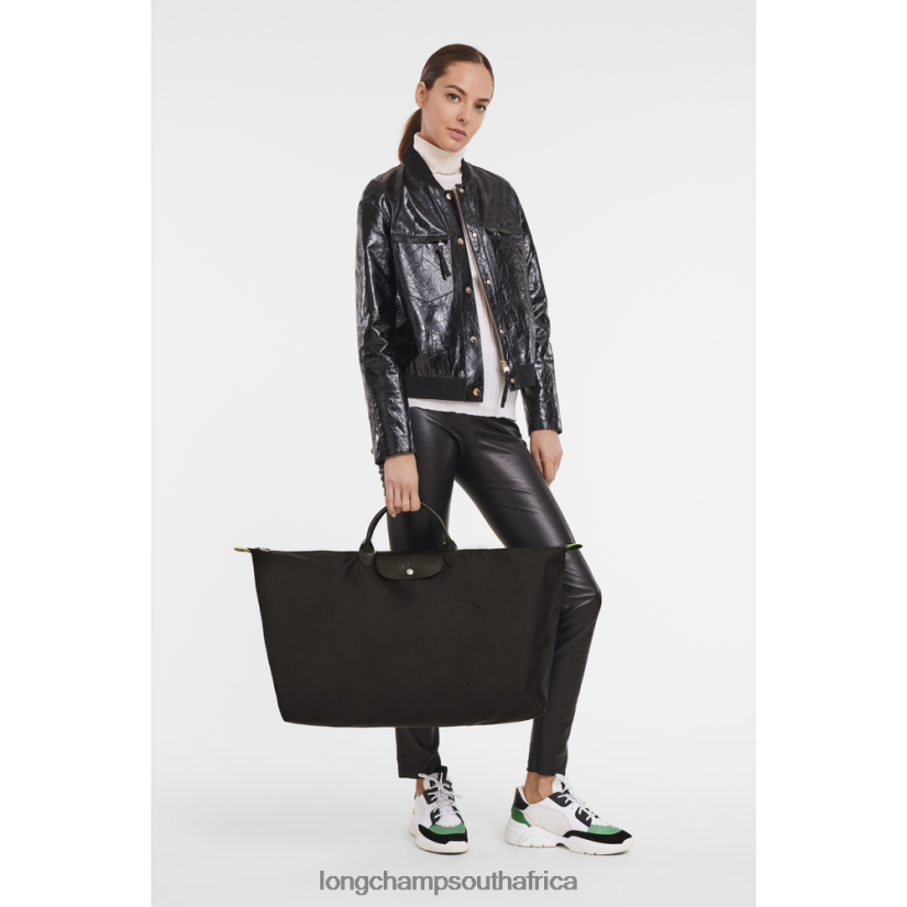 Le Pliage Green Travel bag Black Bags Longchamp Men 6D0H6J793