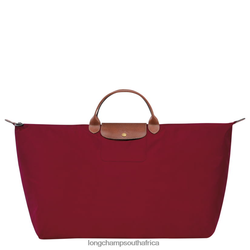 Le Pliage Original Travel bag Red Bags Longchamp Men 6D0H6J814