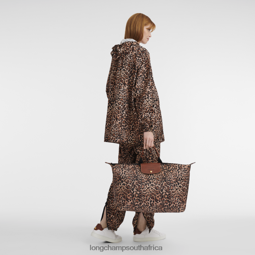 Travel bag / Backpack Panther print Bags Longchamp X D'heygere Men 6D0H6J831