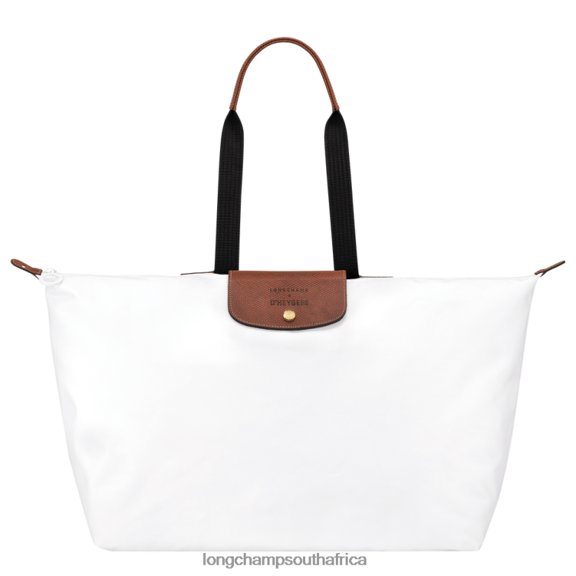 Travel bag / Backpack White Bags Longchamp X D'heygere Men 6D0H6J833