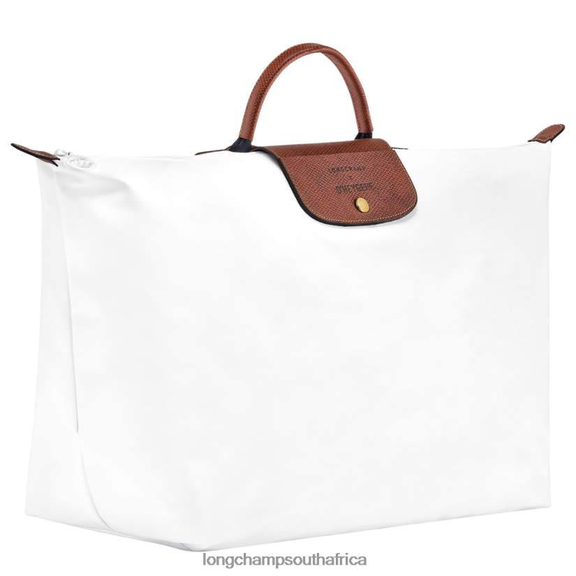 Travel bag / Backpack White Bags Longchamp X D'heygere Men 6D0H6J833