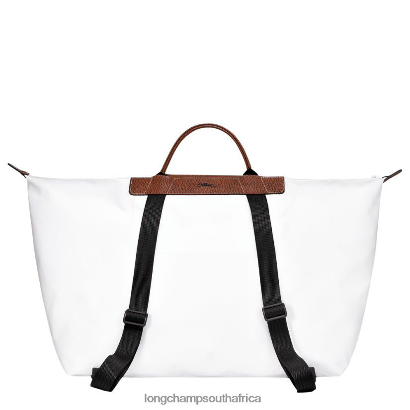 Travel bag / Backpack White Bags Longchamp X D'heygere Men 6D0H6J833