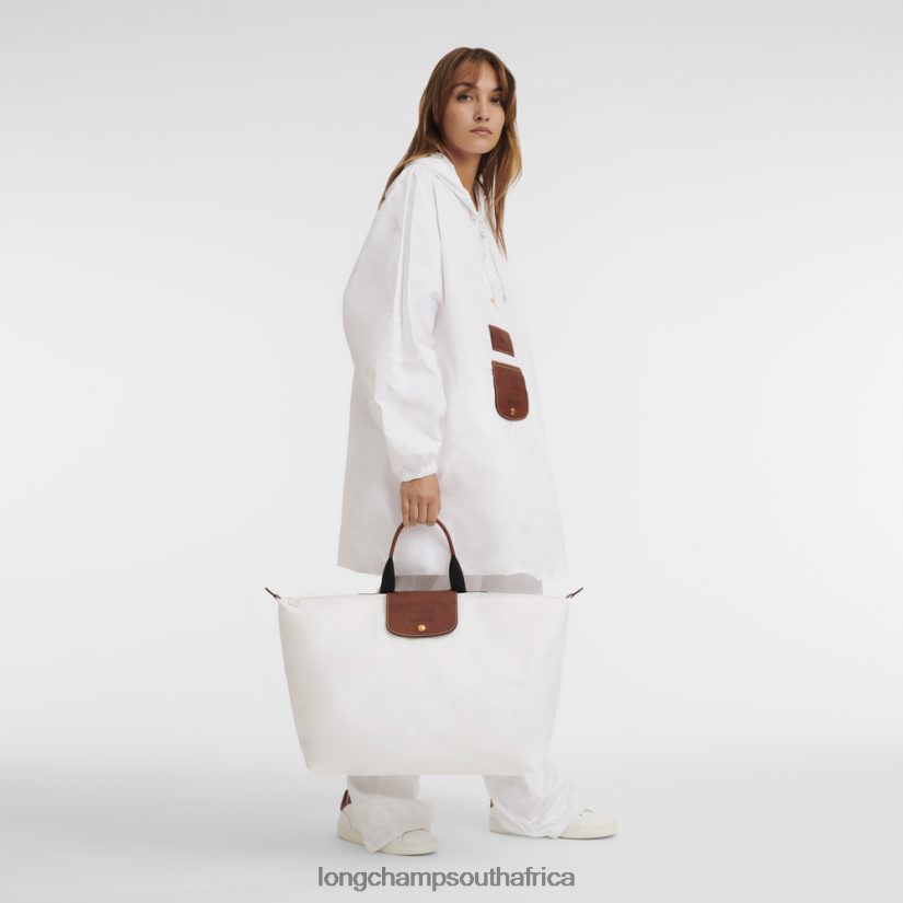 Travel bag / Backpack White Bags Longchamp X D'heygere Men 6D0H6J833