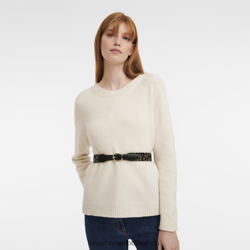 1980 belt Taupe/Black Accessories Longchamp Women 6D0H6J930