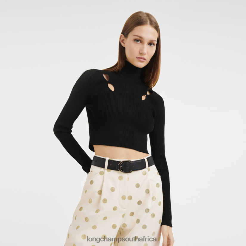 3D belt Black Accessories Longchamp Women 6D0H6J947