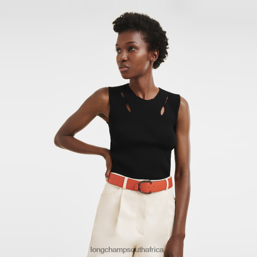 3D belt Orange Accessories Longchamp Women 6D0H6J948