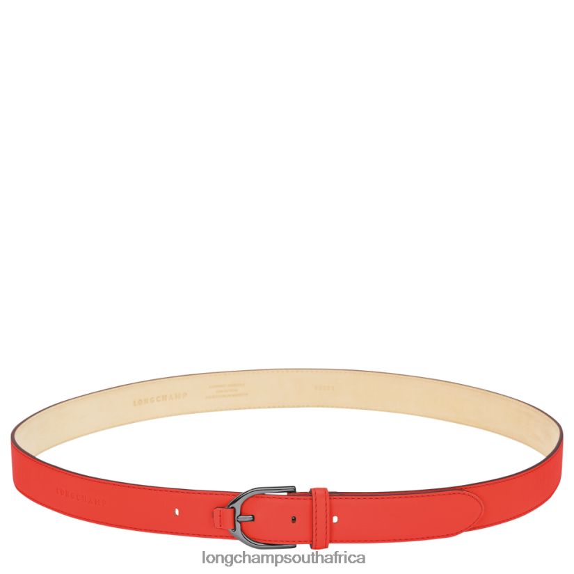 3D belt Orange Accessories Longchamp Women 6D0H6J950