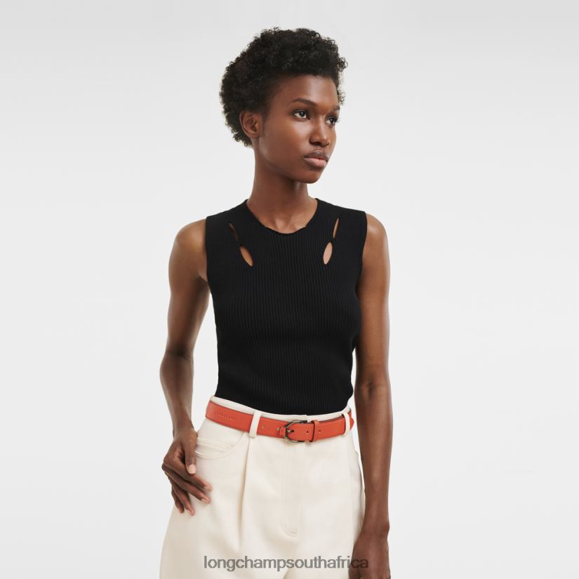 3D belt Orange Accessories Longchamp Women 6D0H6J950