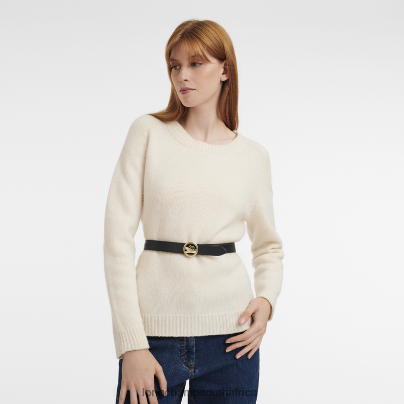 Box-Trot belt Black/Cognac Accessories Longchamp Women 6D0H6J940