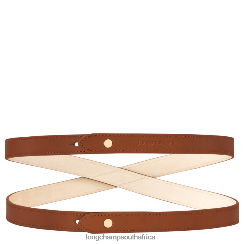 Box-Trot belt Cognac Accessories Longchamp Women 6D0H6J954