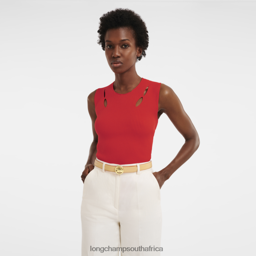 Box-Trot belt Vegetal/Black Accessories Longchamp Women 6D0H6J939