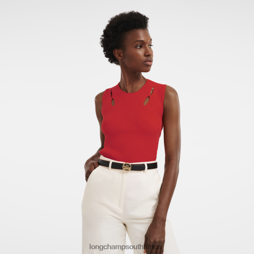 Box-Trot belt Vegetal/Black Accessories Longchamp Women 6D0H6J939