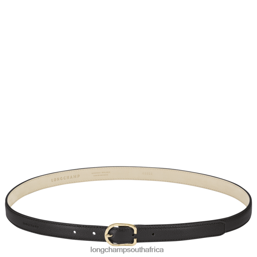 Le Foulonne belt Black Accessories Longchamp Women 6D0H6J925