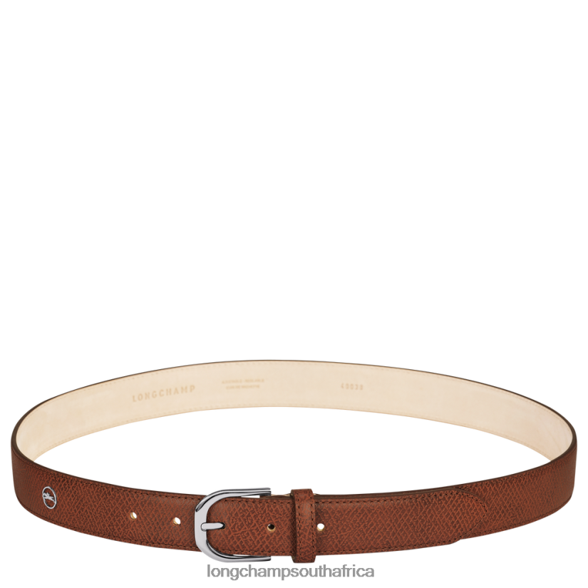 Le Pliage belt Cognac Accessories Longchamp Women 6D0H6J918