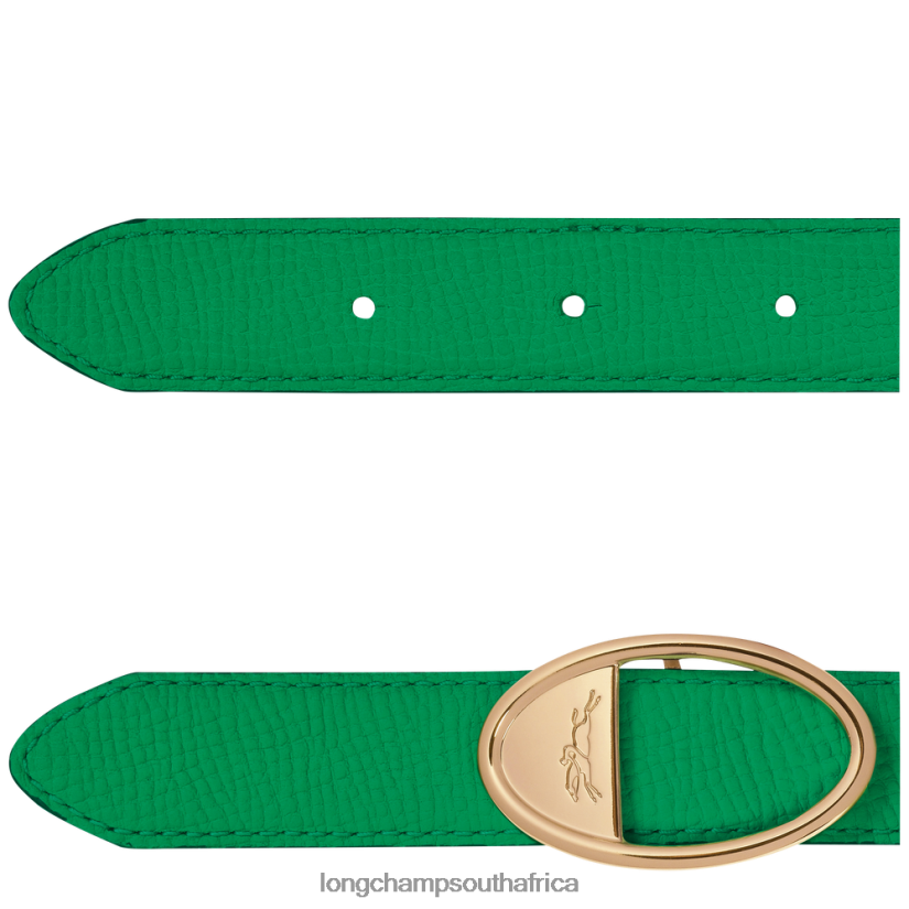 Mailbox belt Grass/Green Light Accessories Longchamp Women 6D0H6J924