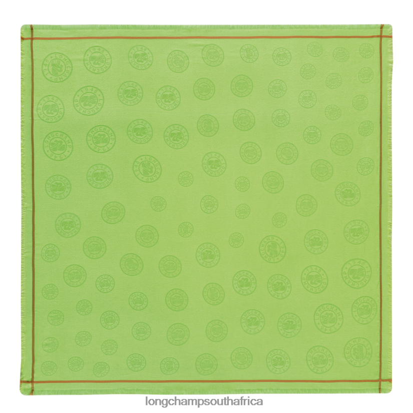 Spring/Summer 2023 Collection Shawl Green Light Accessories Longchamp Women 6D0H6J978
