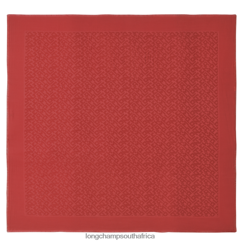 Spring/Summer 2023 Collection Shawl Terracotta Accessories Longchamp Women 6D0H6J970