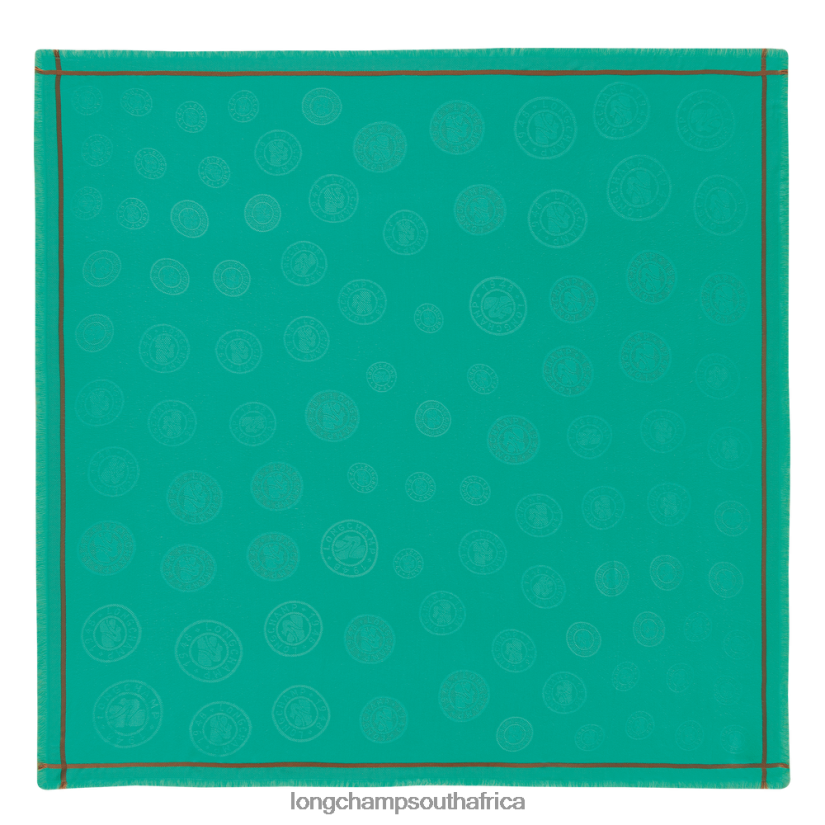 Spring/Summer 2023 Collection Shawl Turquoise Accessories Longchamp Women 6D0H6J977