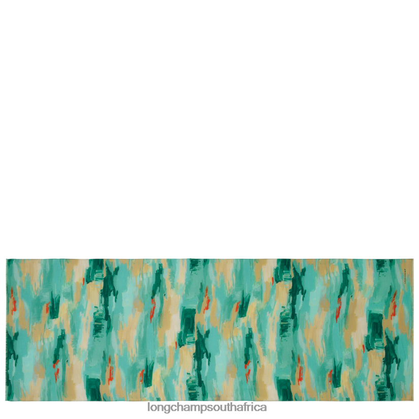 Spring/Summer 2023 Collection Stole Aqua Accessories Longchamp Women 6D0H6J1000