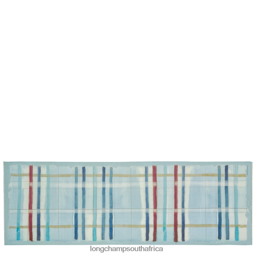 Spring/Summer 2023 Collection Stole Aqua Accessories Longchamp Women 6D0H6J995