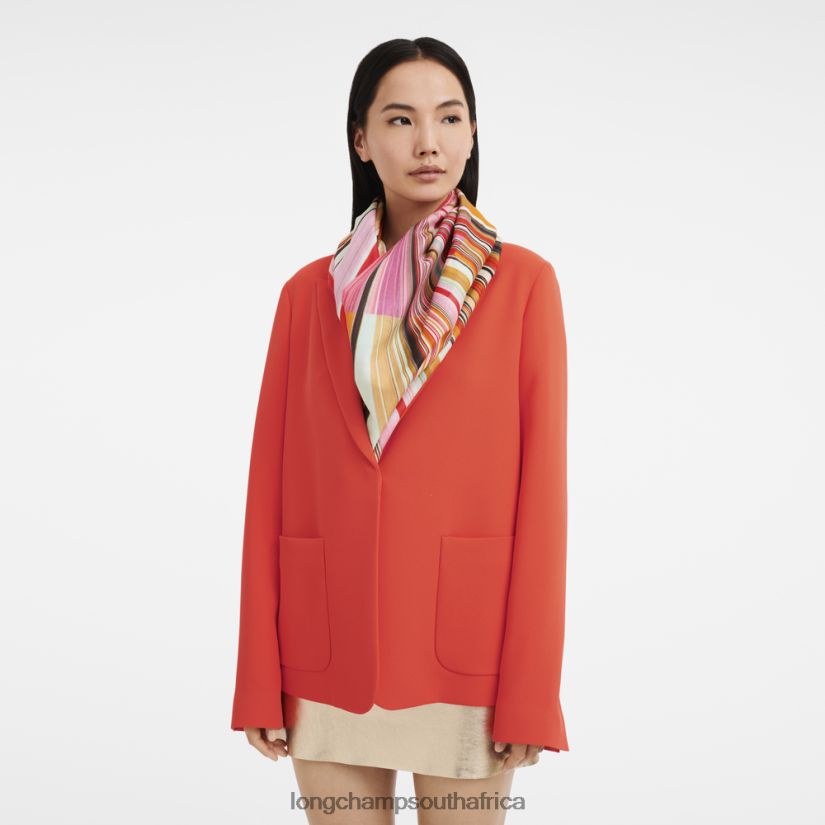 Spring/Summer 2023 Collection Stole Fuchsia Accessories Longchamp Women 6D0H6J989