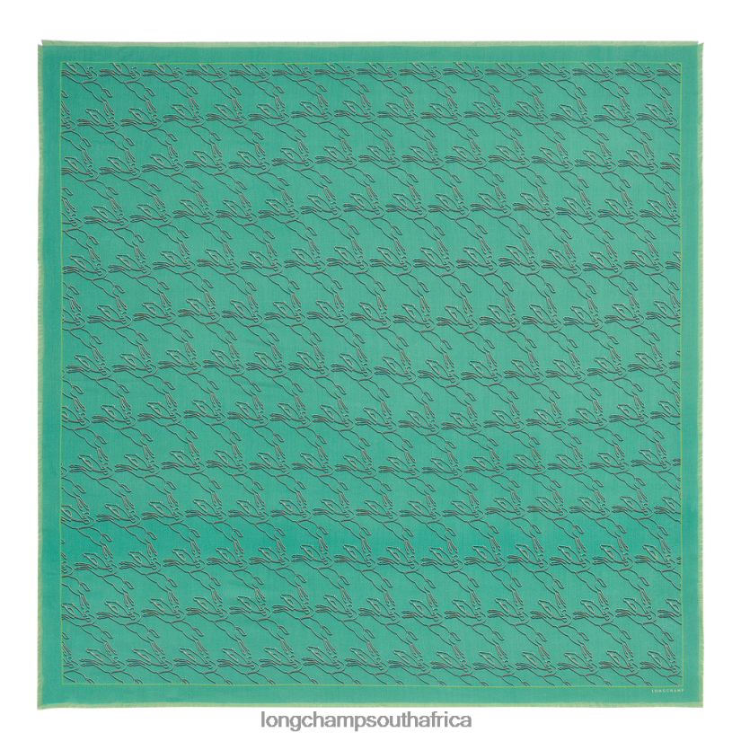 Spring/Summer 2023 Collection Stole Green Light Accessories Longchamp Women 6D0H6J988