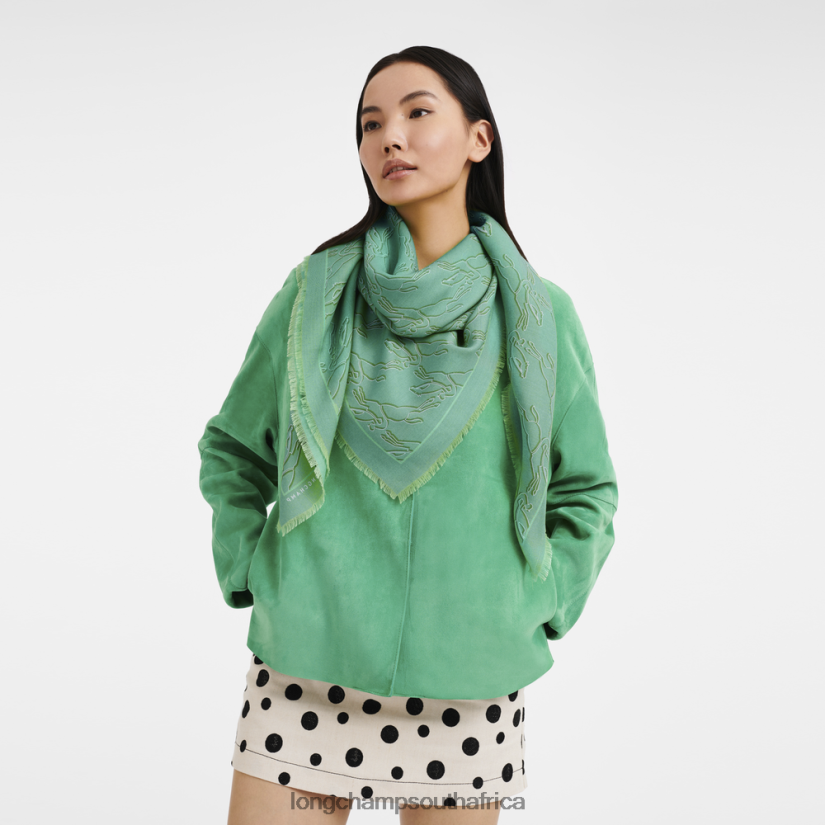 Spring/Summer 2023 Collection Stole Green Light Accessories Longchamp Women 6D0H6J988