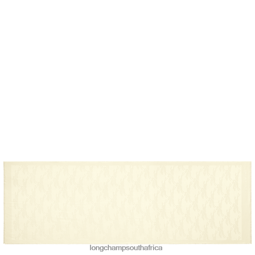 Spring/Summer 2023 Collection Stole Ivory Accessories Longchamp Women 6D0H6J984