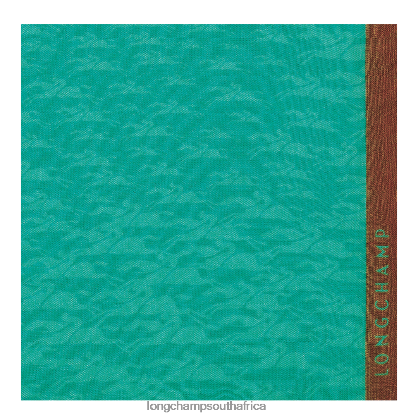 Spring/Summer 2023 Collection Stole Turquoise Accessories Longchamp Women 6D0H6J972