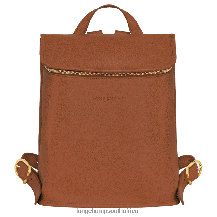 Le Foulonne Backpack Caramel Bags Longchamp Women 6D0H6J427