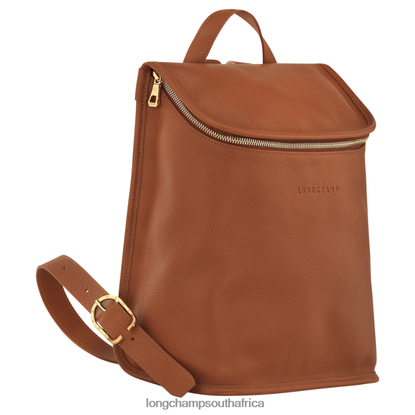 Le Foulonne Backpack Caramel Bags Longchamp Women 6D0H6J427