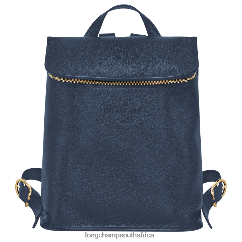 Le Foulonne Backpack Navy Bags Longchamp Women 6D0H6J430