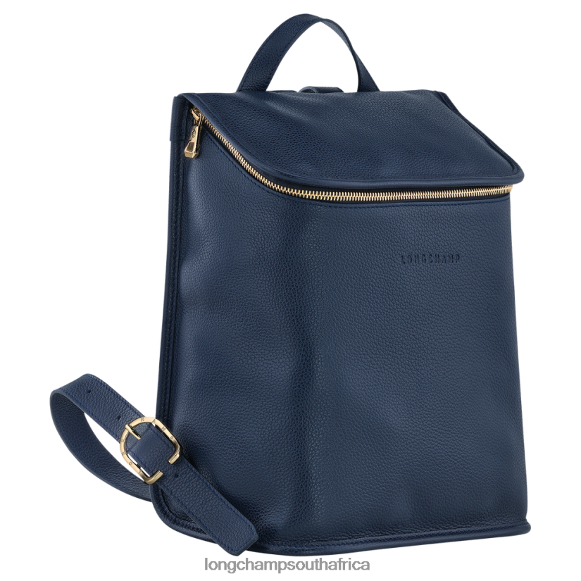 Le Foulonne Backpack Navy Bags Longchamp Women 6D0H6J430