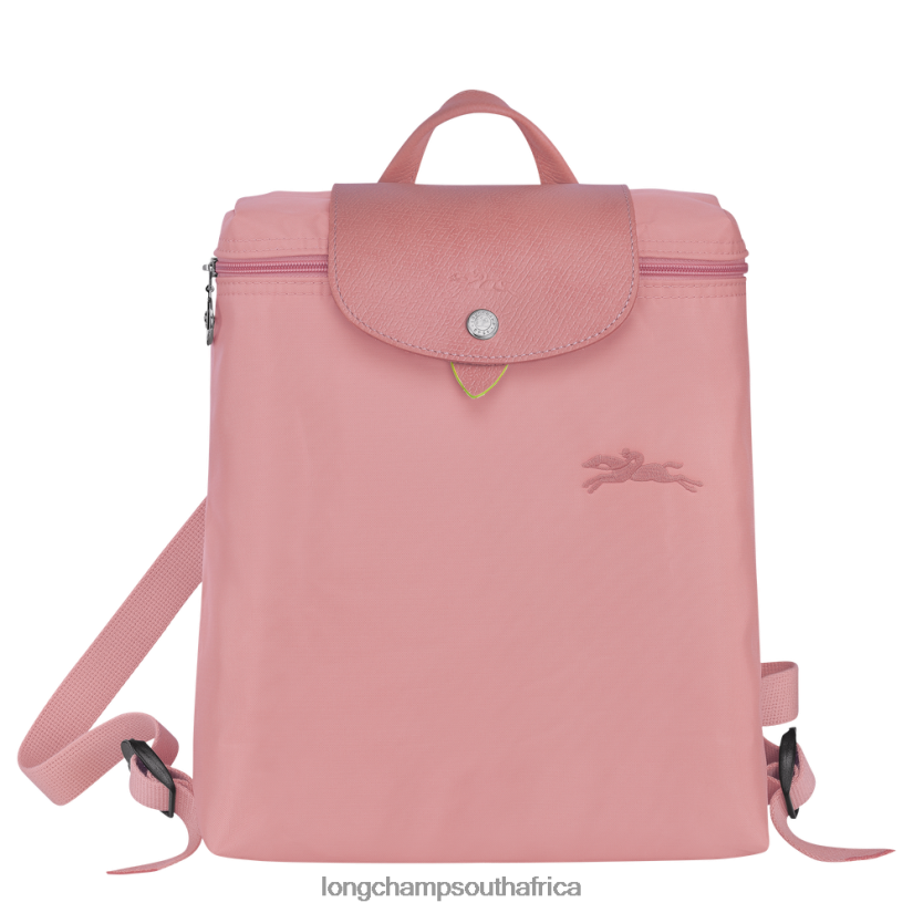 Le Pliage Green Backpack Petal Pink Bags Longchamp Women 6D0H6J440