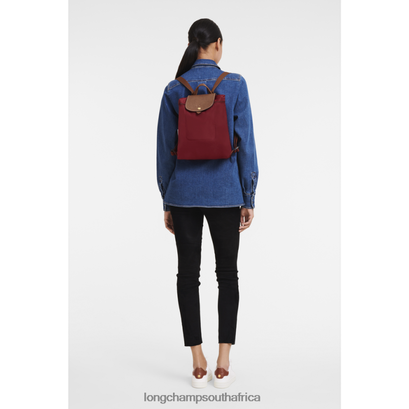 Le Pliage Original Backpack Red Bags Longchamp Women 6D0H6J443