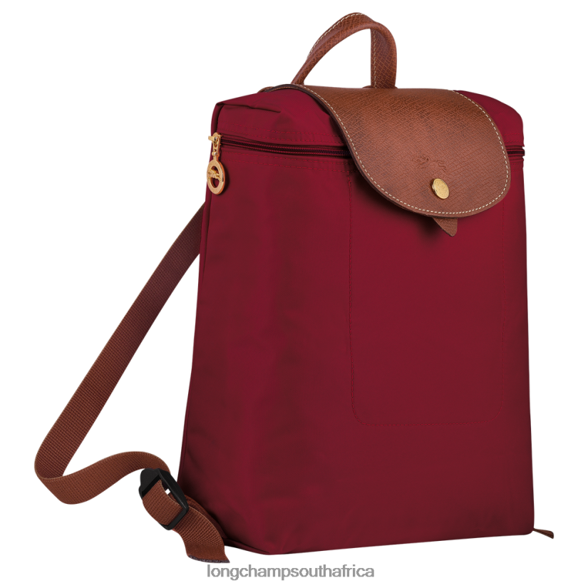 Le Pliage Original Backpack Red Bags Longchamp Women 6D0H6J443