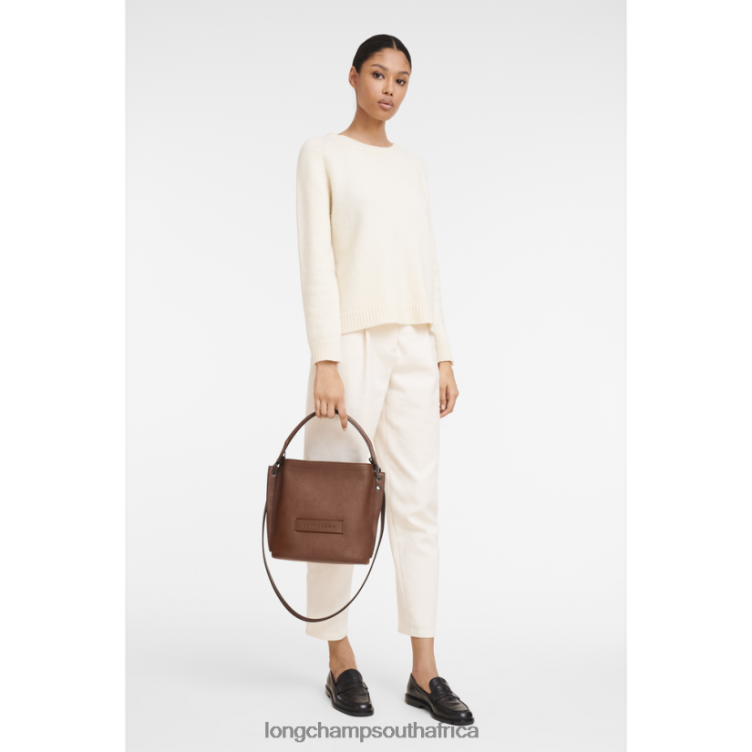 3D Crossbody bag Cognac Bags Longchamp Women 6D0H6J316