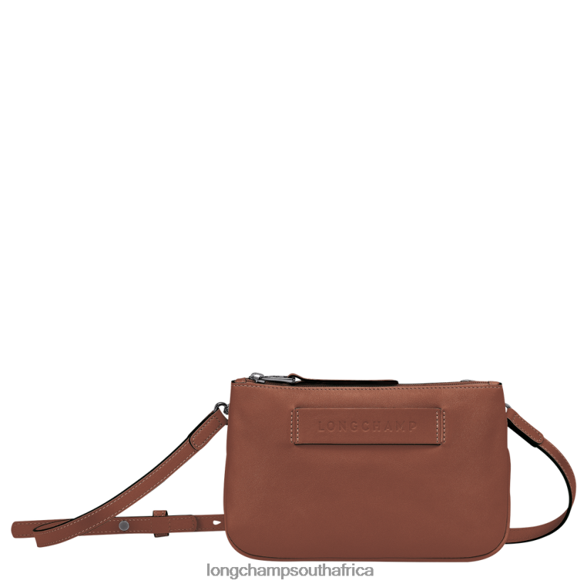 3D Crossbody bag Cognac Bags Longchamp Women 6D0H6J321