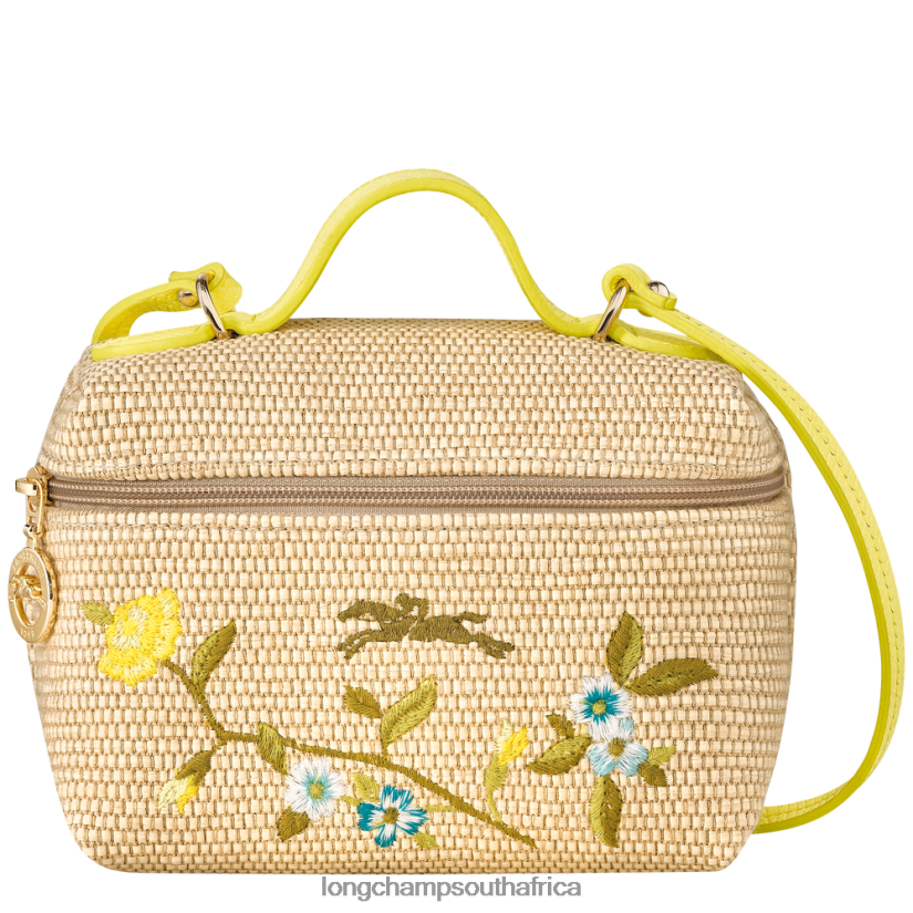 Le Panier Pliage Vanity Yellow Bags Longchamp Women 6D0H6J27