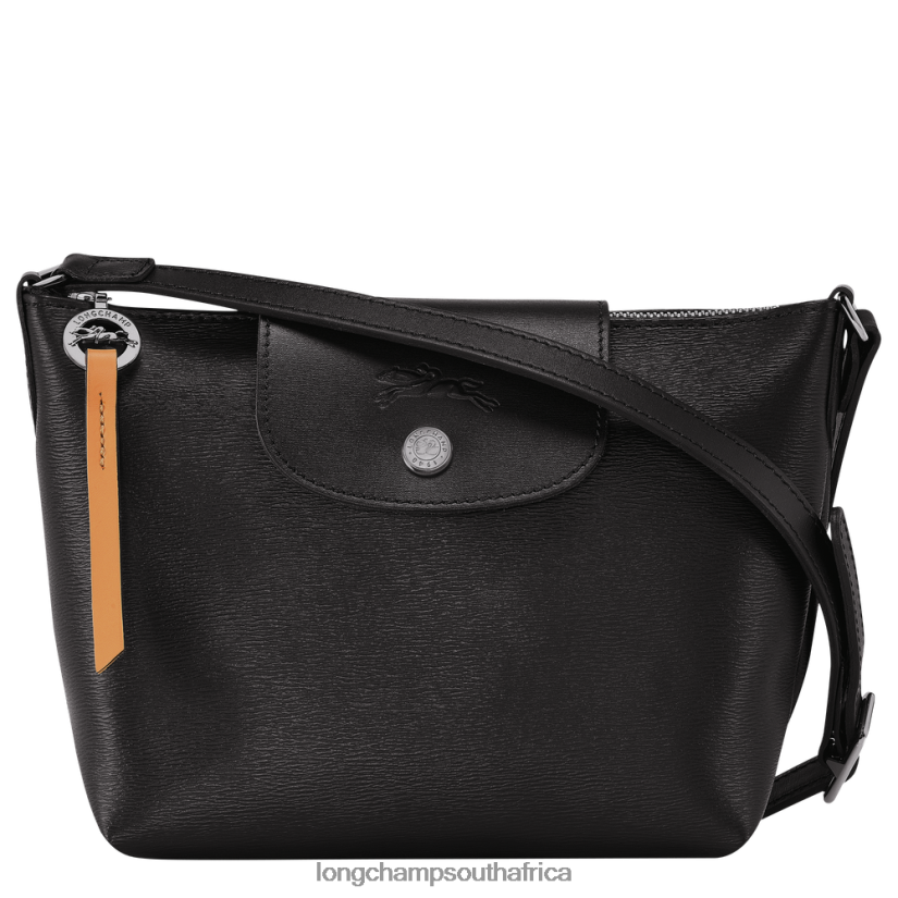 Le Pliage City Crossbody bag Black Bags Longchamp Women 6D0H6J223