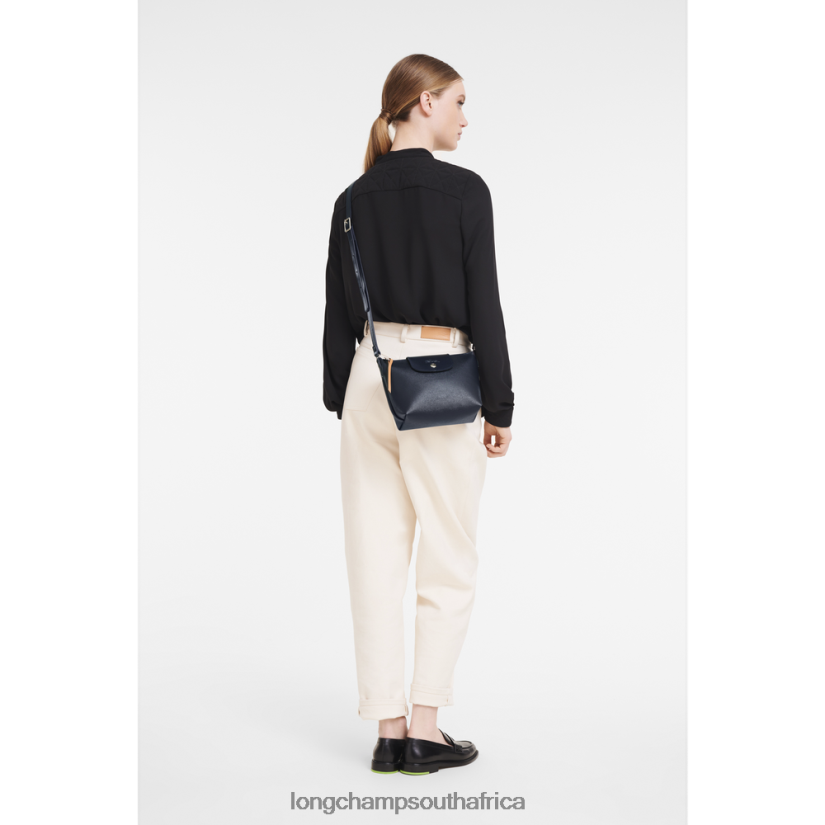 Le Pliage City Crossbody bag Navy Bags Longchamp Women 6D0H6J226