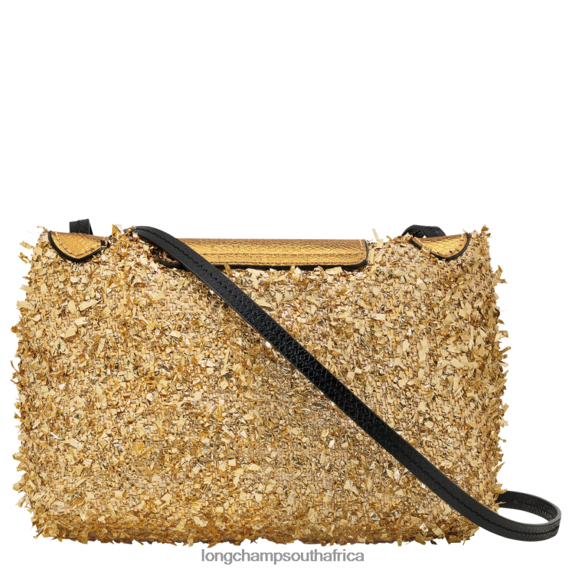 Le Pliage Collection Crossbody bag Gold Bags Longchamp Women 6D0H6J222