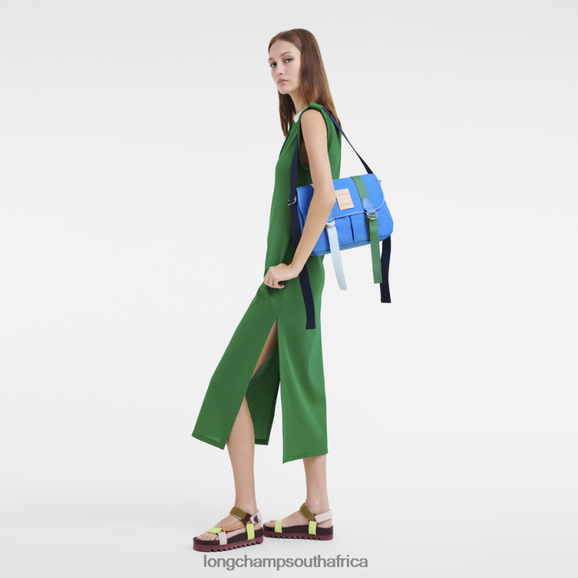 Le Pliage Re-Play Crossbody bag Blue Bags Longchamp Women 6D0H6J207