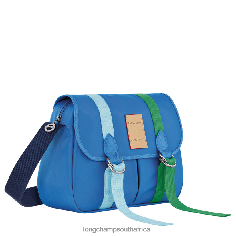 Le Pliage Re-Play Crossbody bag Blue Bags Longchamp Women 6D0H6J207